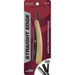 ANNIE STRAIGHT EDGE RAZOR, GOLD W MATT BALCK #5158
