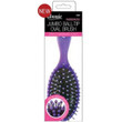ANNIE JUMPO BALL-TIP OVAL CUSHION BRUSH PURPLE RUBBERIZED #2842
