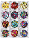 CONFETTI REDONDO COLOR ASSORTED PK12 CONFETTI REDONDO COLOR ASSORTED PK12