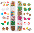 CONFETTI ASSORTED DE NAVIDAD EN 3D PK12
