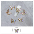 MARIPOSAS 3D PARA UÑAS EN COLOR ROSE GOLD MARIPOSAS 3D PARA UÑAS EN COLOR ROSE GOLD