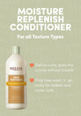 MIZANI NTX TEXTURES MOISTURE REPLENISH CONDITIONER FOR CURLY HAIR FUSIONADO CON COCO, OLIVO Y ACEITE MARULA 33.8OZ