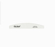 MIA SECRET WHITE HALFMOON NAIL FILE 80/80 BLACK CENTER