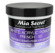MIA SECRET POLVO ACRÍLICO BLANCO 8 OZ