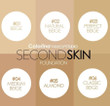 COLORINA SECOND SKIN FOUNDATION ALMOND #5