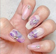 CALCOMANIA PARA LAS UÑAS CON DISEÑO DE FLORES