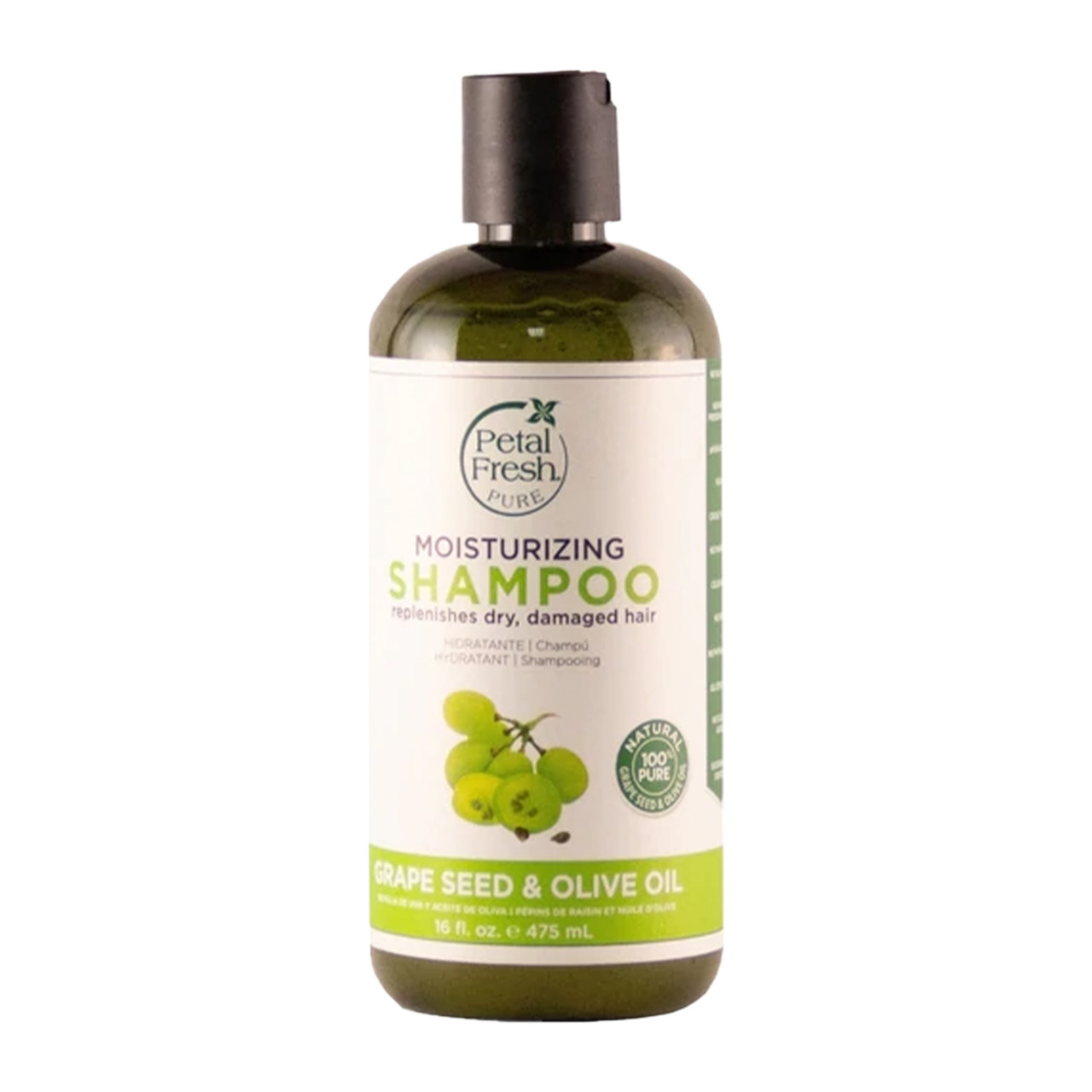 PETAL FRESH GRAPE SEED & OLIVE OIL SHAMPOO 16 FL OZ La Española