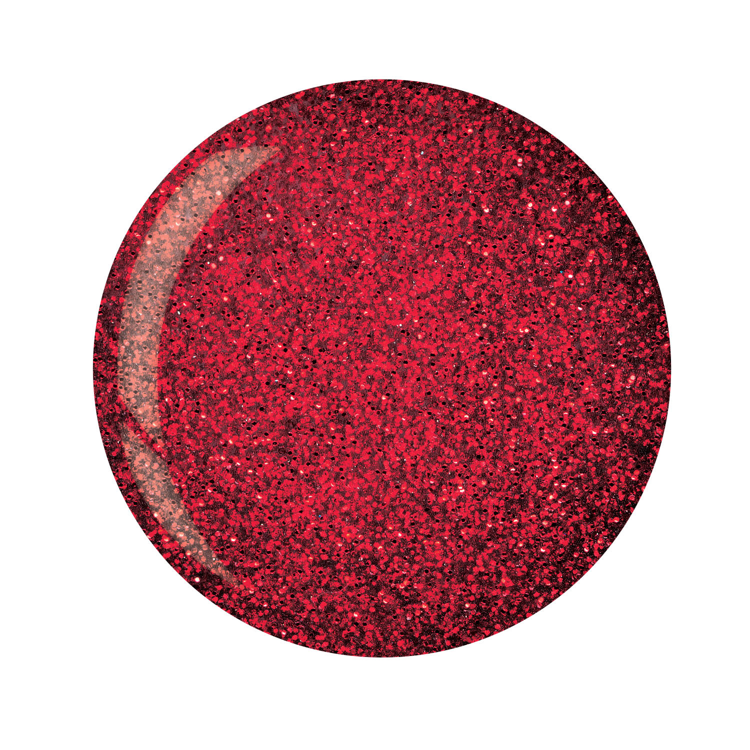 POWDER POLISH DARK RED GLITTER 1 OZ
