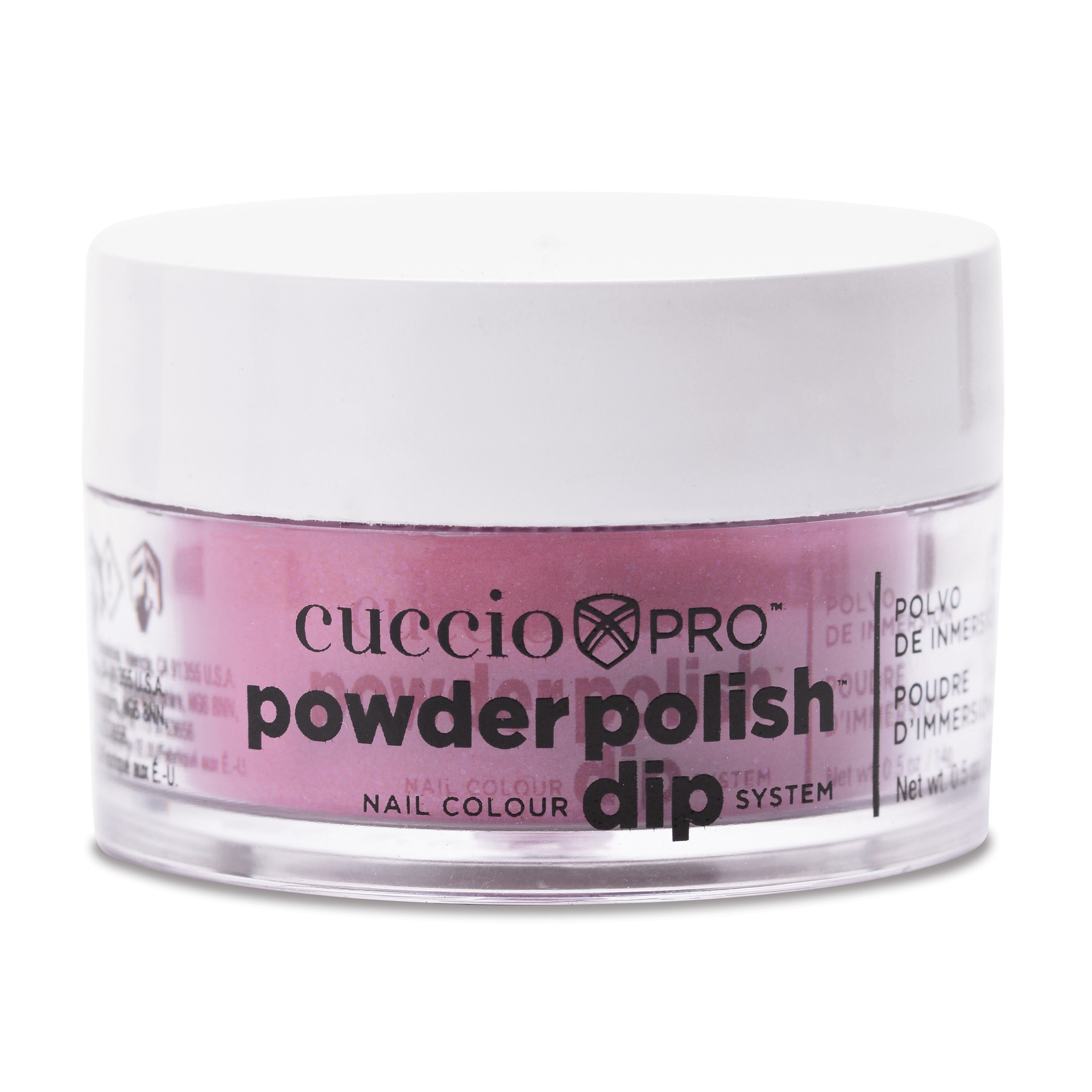 POWDER POLISH FUCHSIA WITH RAINBOW MICA 1 OZ