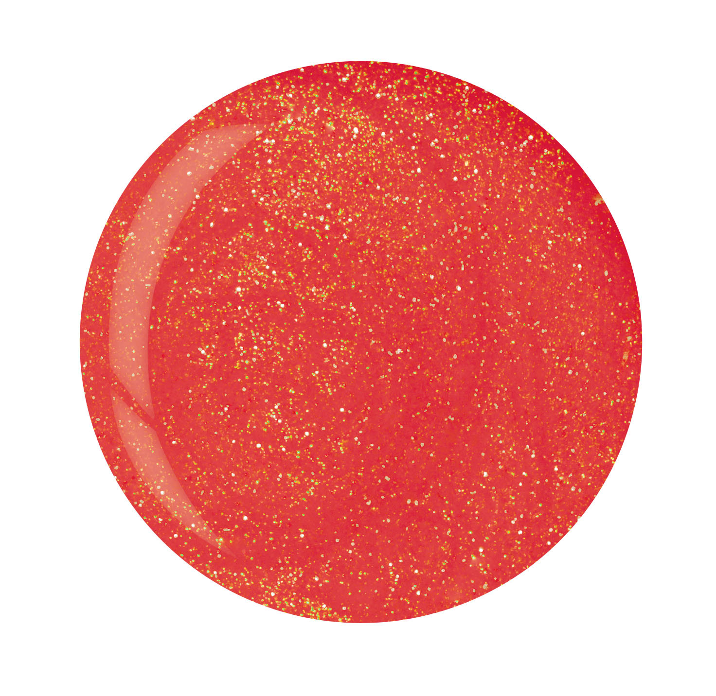 DIP POWDER ORANGE W/GOLD .5 OZ