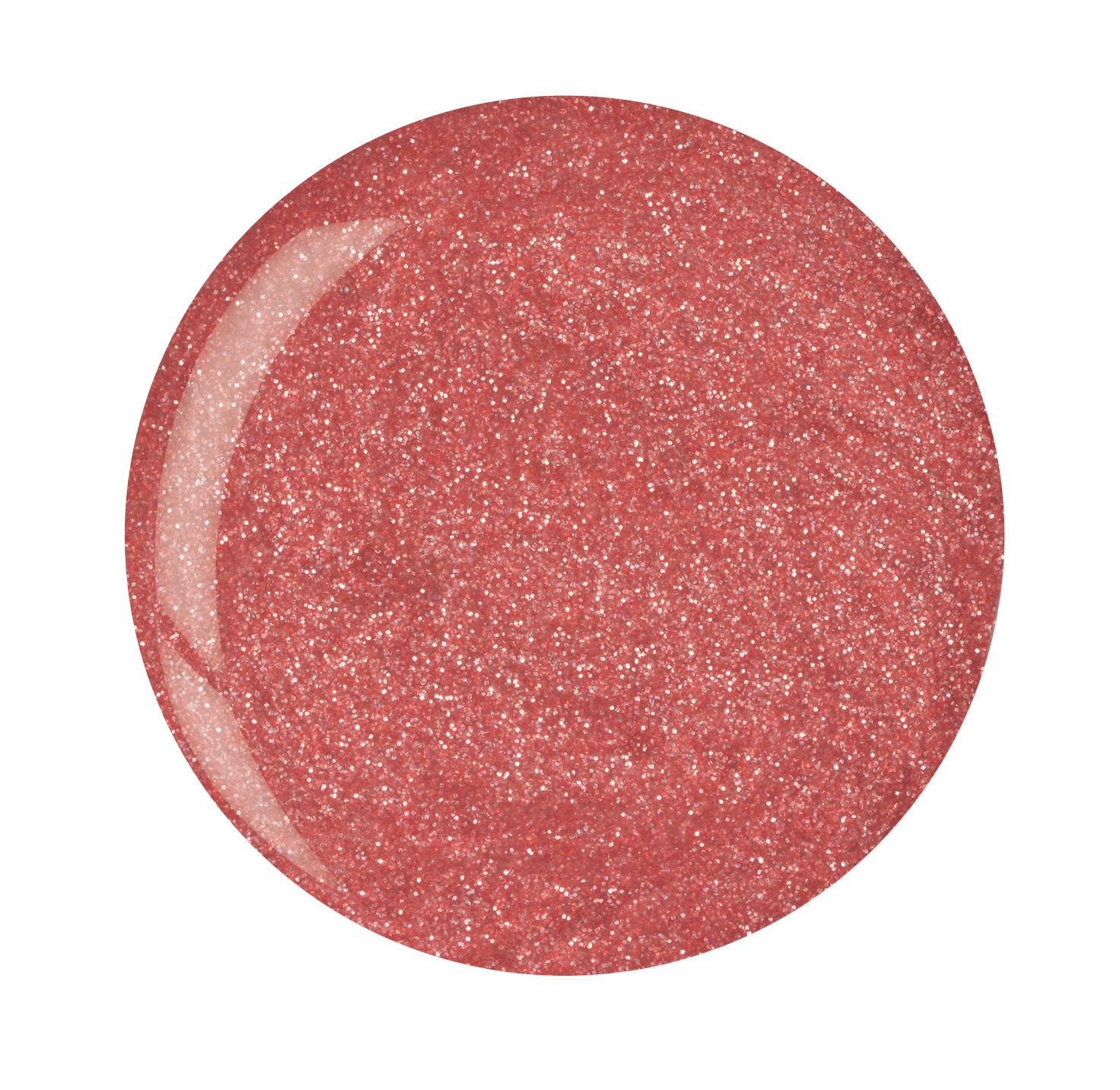 POWDER POLISH DIP NAIL COLOUR SYSTEM SALMON W/ SILVER MICA 2 OZ.