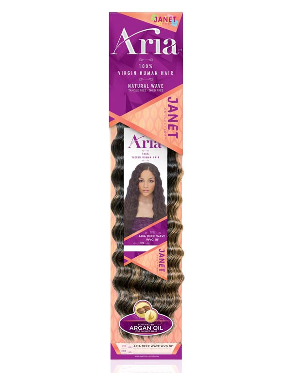 EXTENSION 100% ARIA WAVE 18-20 PULGADAS NATUTAL BLACK