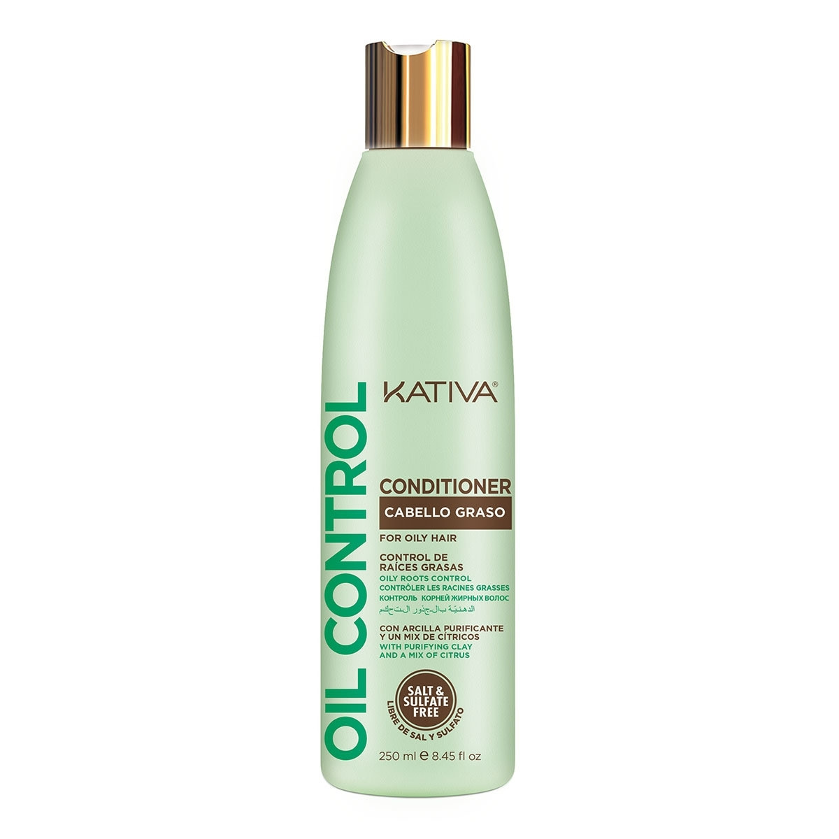 KATIVA OIL CONTROL DE RAICES GRASAS CONDITIONER FOR OILY HAIR 8.45 OZ