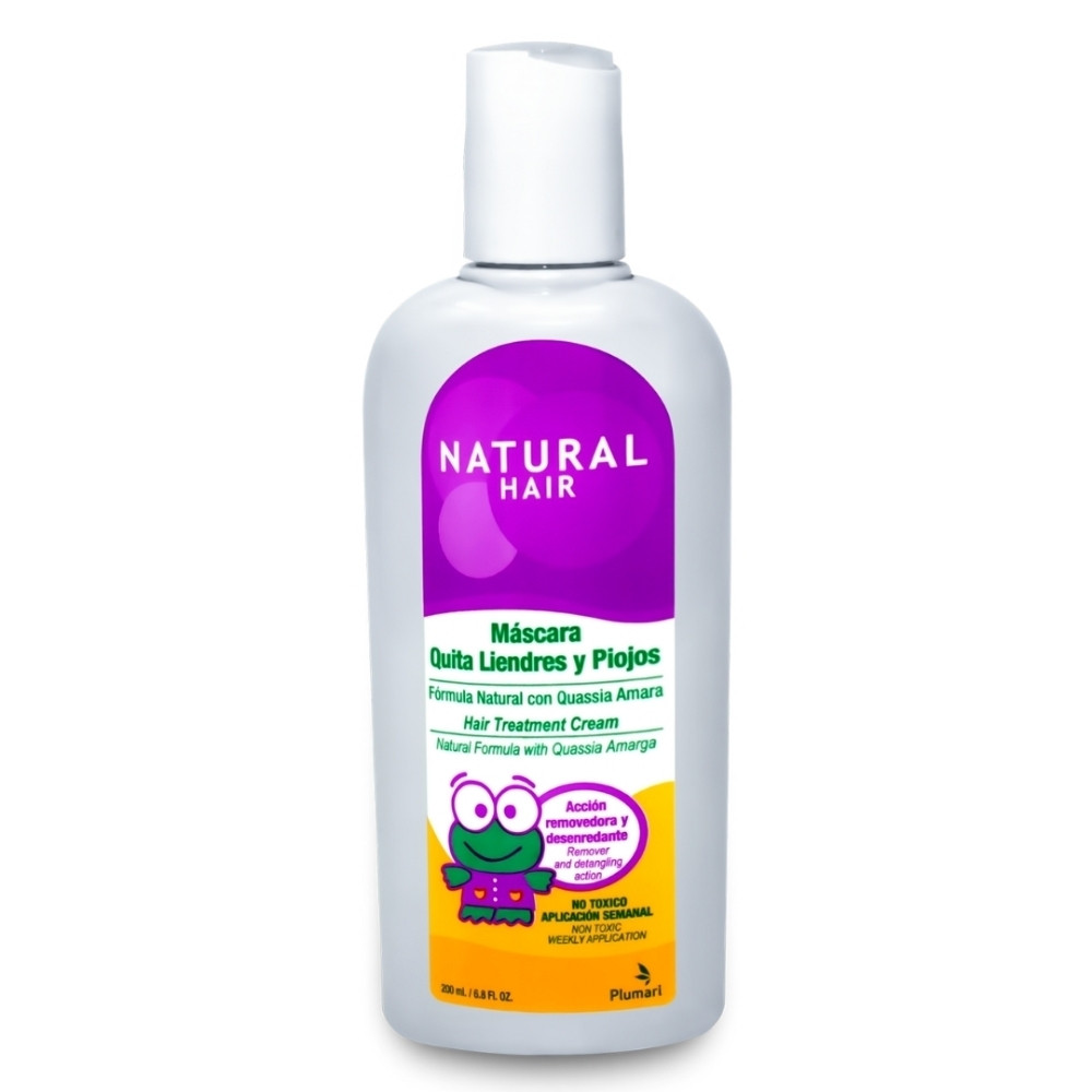 PLUMARI NATURAL HAIR MASCARA QUITA LIENDRES Y PIOJOS 6.8 OZ