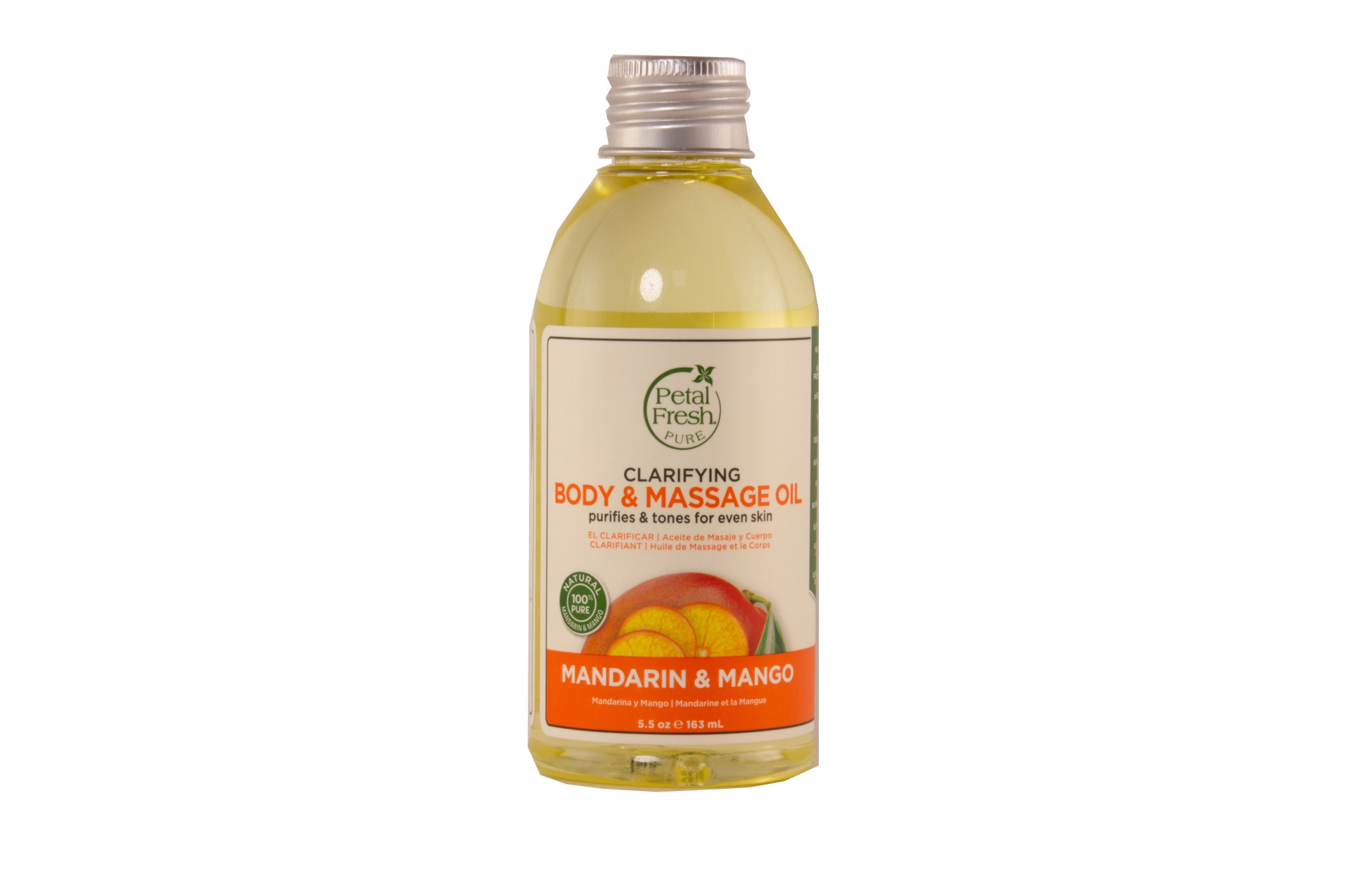 EL CLARIFICAR ACEITE DE MÁSAJE Y CUERPO MANDARINA Y MANGO 6 OZ