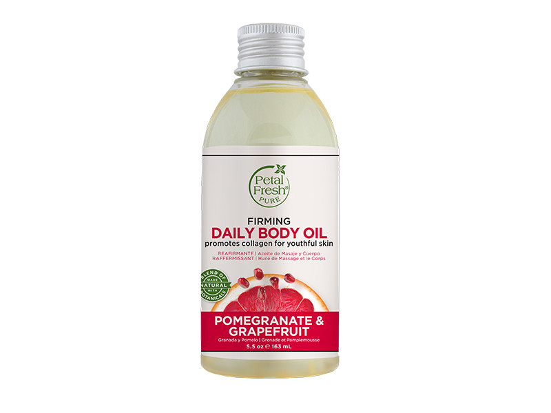 PETAL FRESH MASSAGE OIL 5.5 OZ POMEGRANA