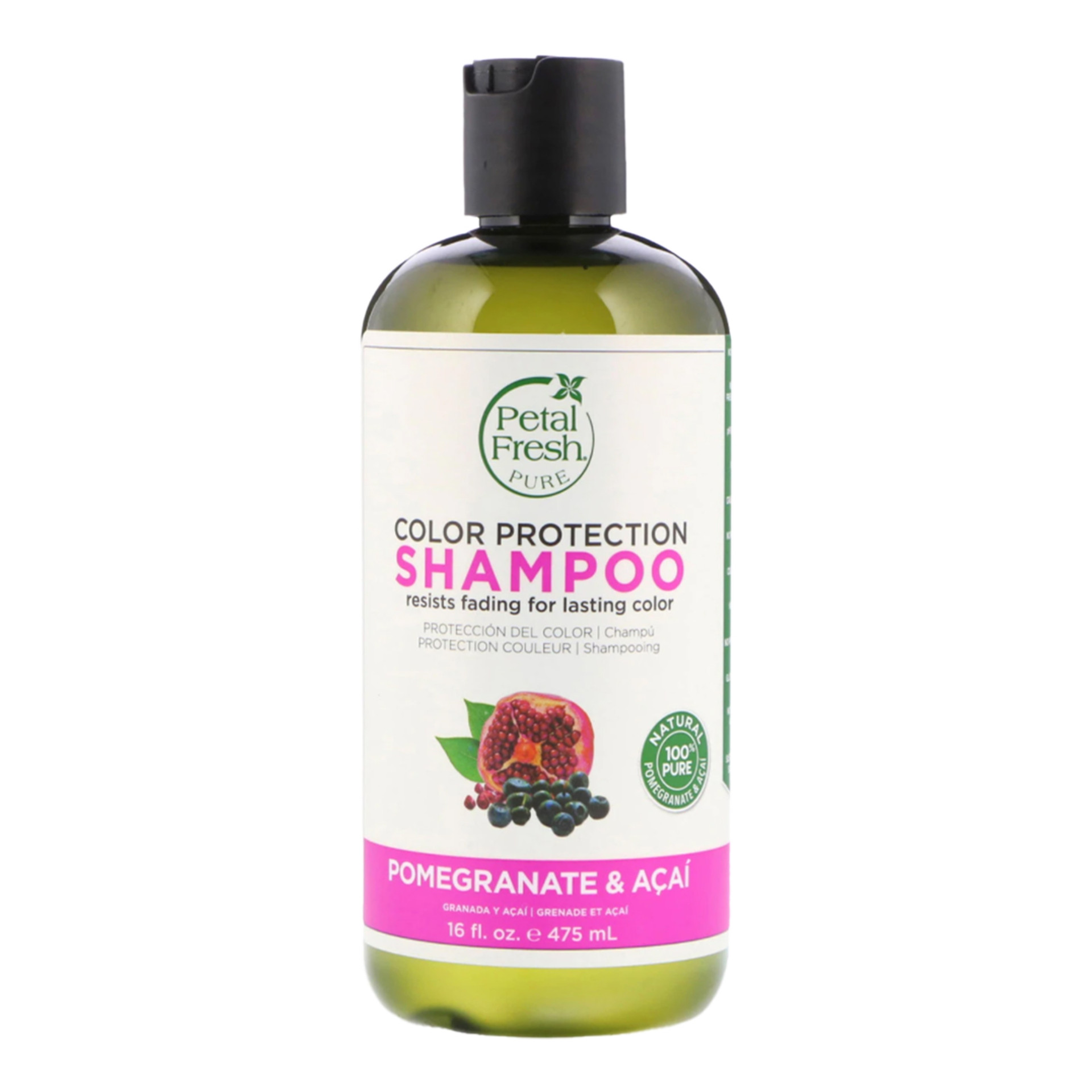 PETAL FRESH COLOR PROTECTION POMEGRANATE & ACAI SHAMPOO 16 FL OZ