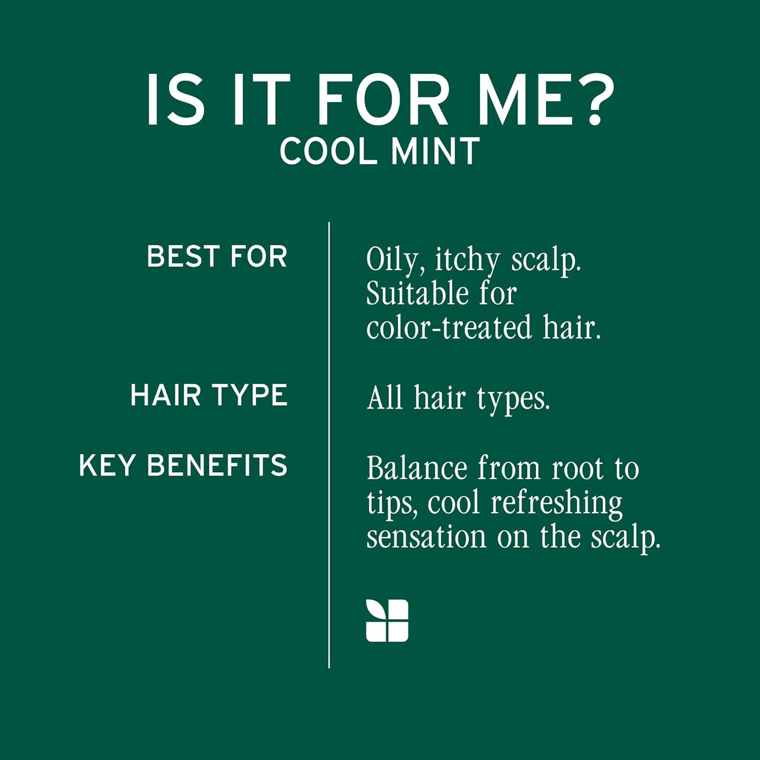 BIOLAGE SCALP SYNC COOL MINT SHAMPOO LITER