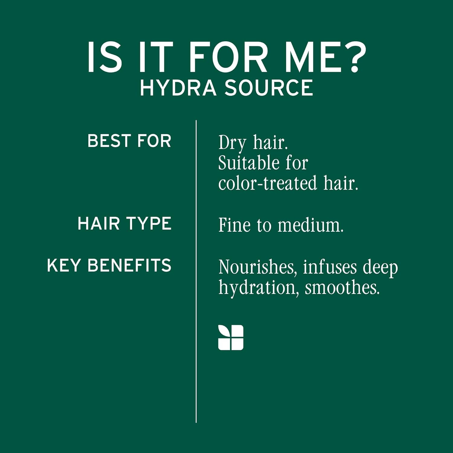 BIOLAGE HYDRA SOURCE DAILY LEAVE-IN TONIC FOR DRY HAIR 400 ML