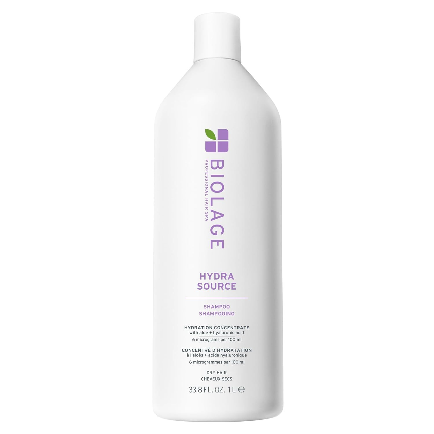 BIOLAGE HYDRA SOURCE SHAMPOO FOR DRY HAIR LITER