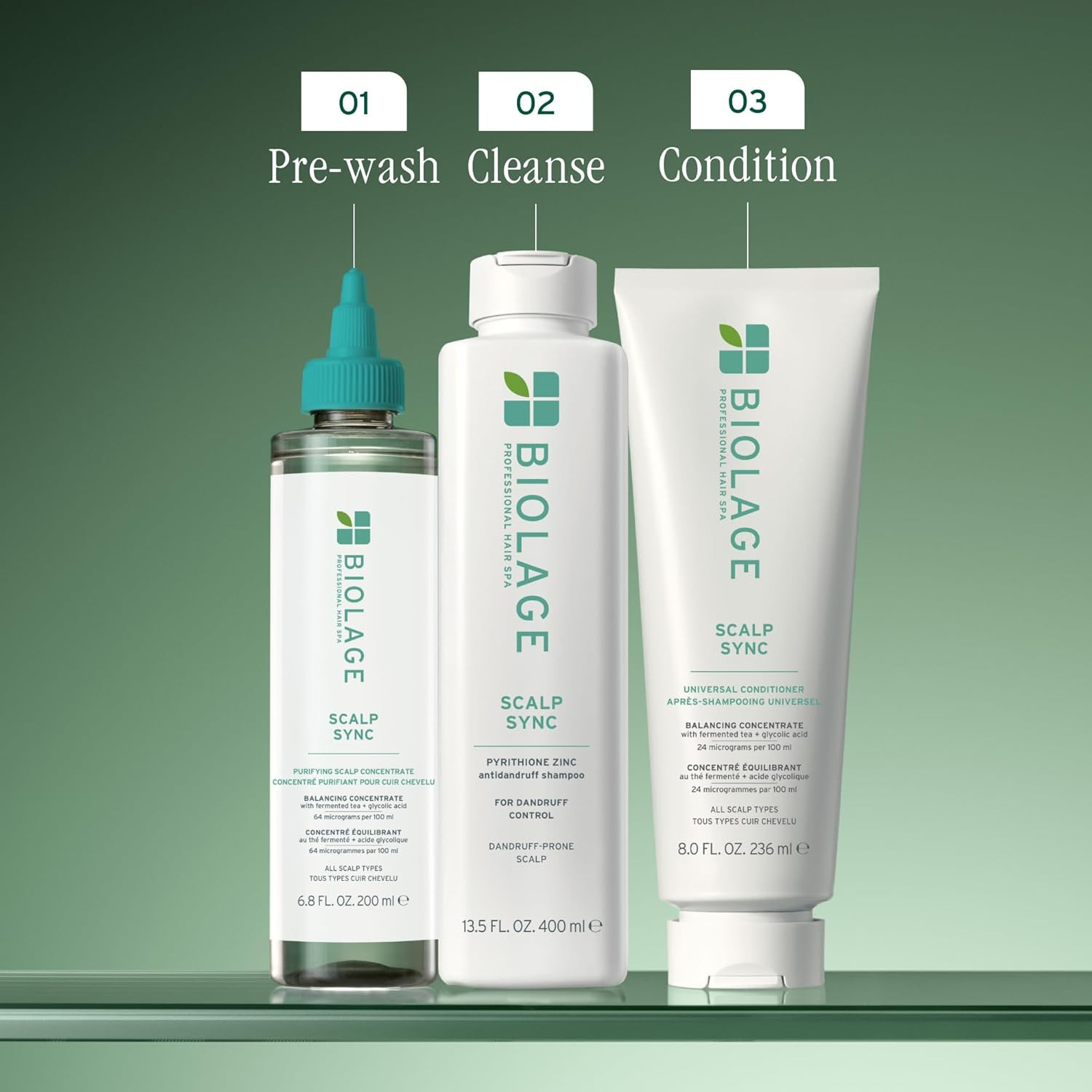 BIOLAGE SCALP SYNC ANTI-DANDRUFF SHAMPOO LITER