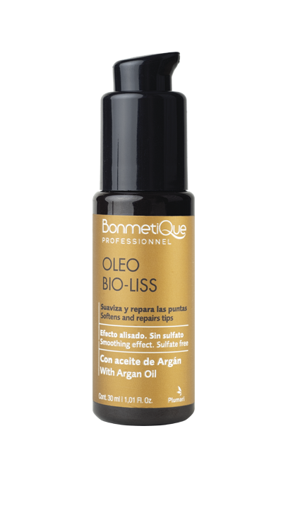 BONMETIQUE PROFESSIONAL OLEO BIO-LISS ARGAN OIL SUAVIZA Y REPARA LAS PUNTAS 30ML 1.52 OZ