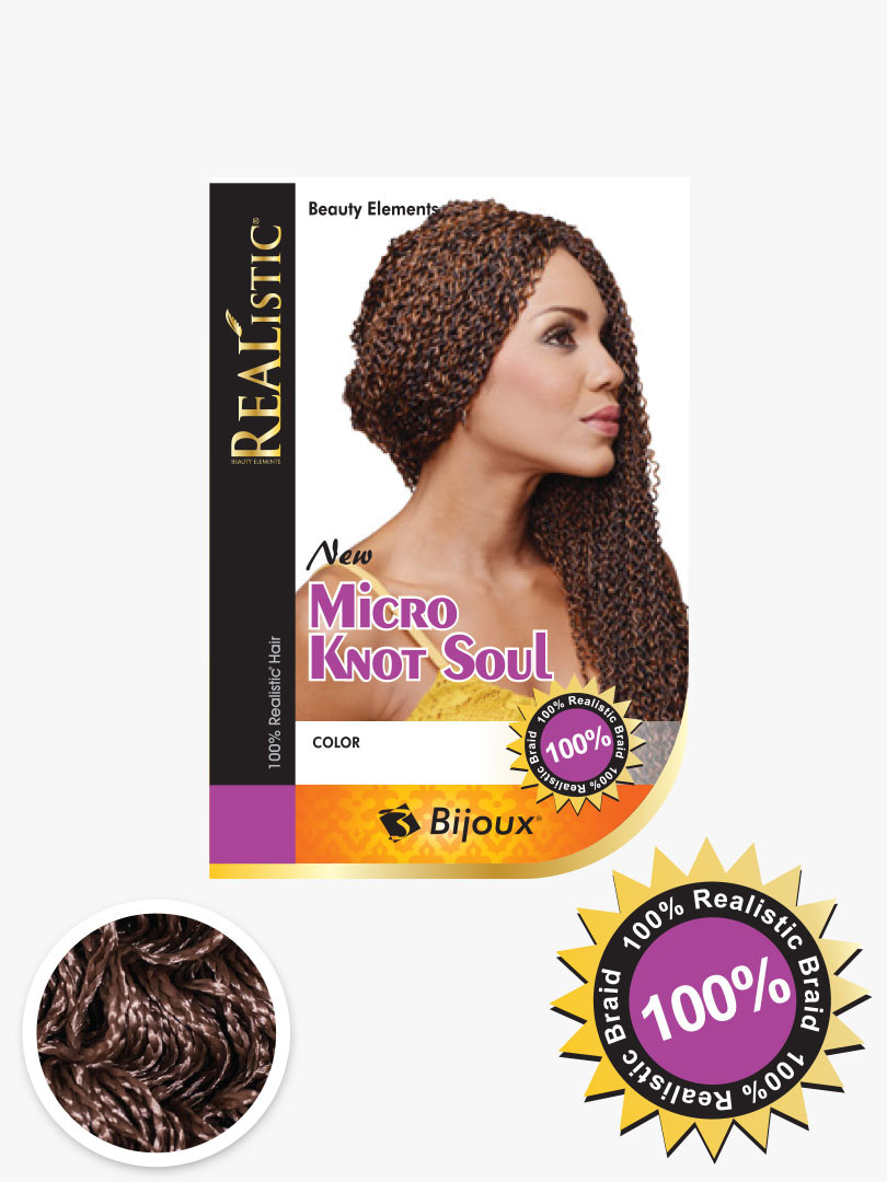 BRAID MICRO KNOT SOUL COLOR 4