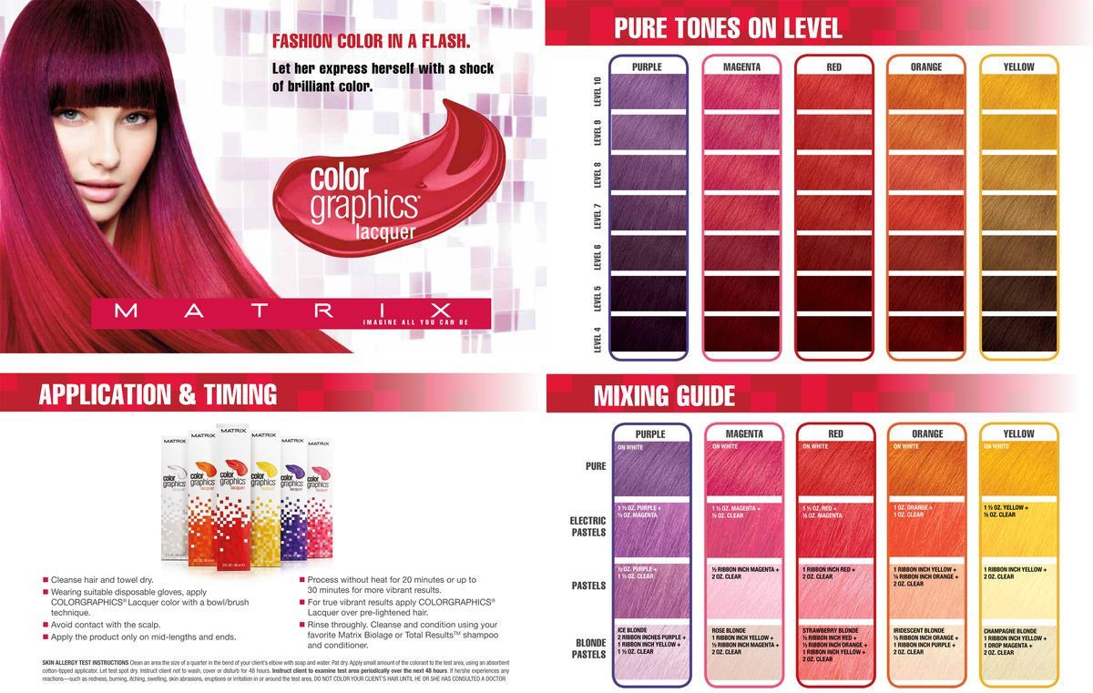 CARTA DE COLORES COLOR GRAPHICS PLAY BOOK LACQUERS