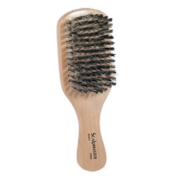 SCALPMASTER CLUB BRUSH REINFORCED BOAR BRISTLES