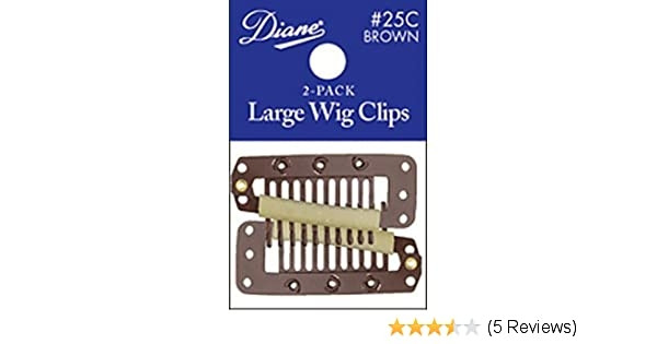 ANNIE WIG CLIP L 2CT BROWN #3127