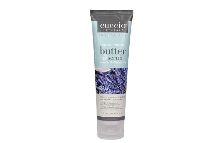 CUCCIO NATURALE LUXURY SPA BUTTER & SCRUB LAVENDER & CHAMOMILE 4 OZ
