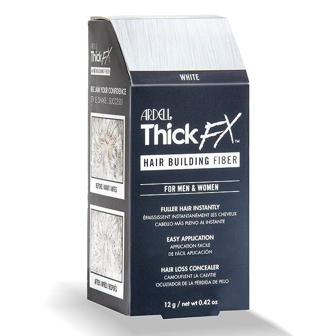 ARDELL THICK FX HAIR BUILDING FIBER FOR MEN & WOMEN WHITE