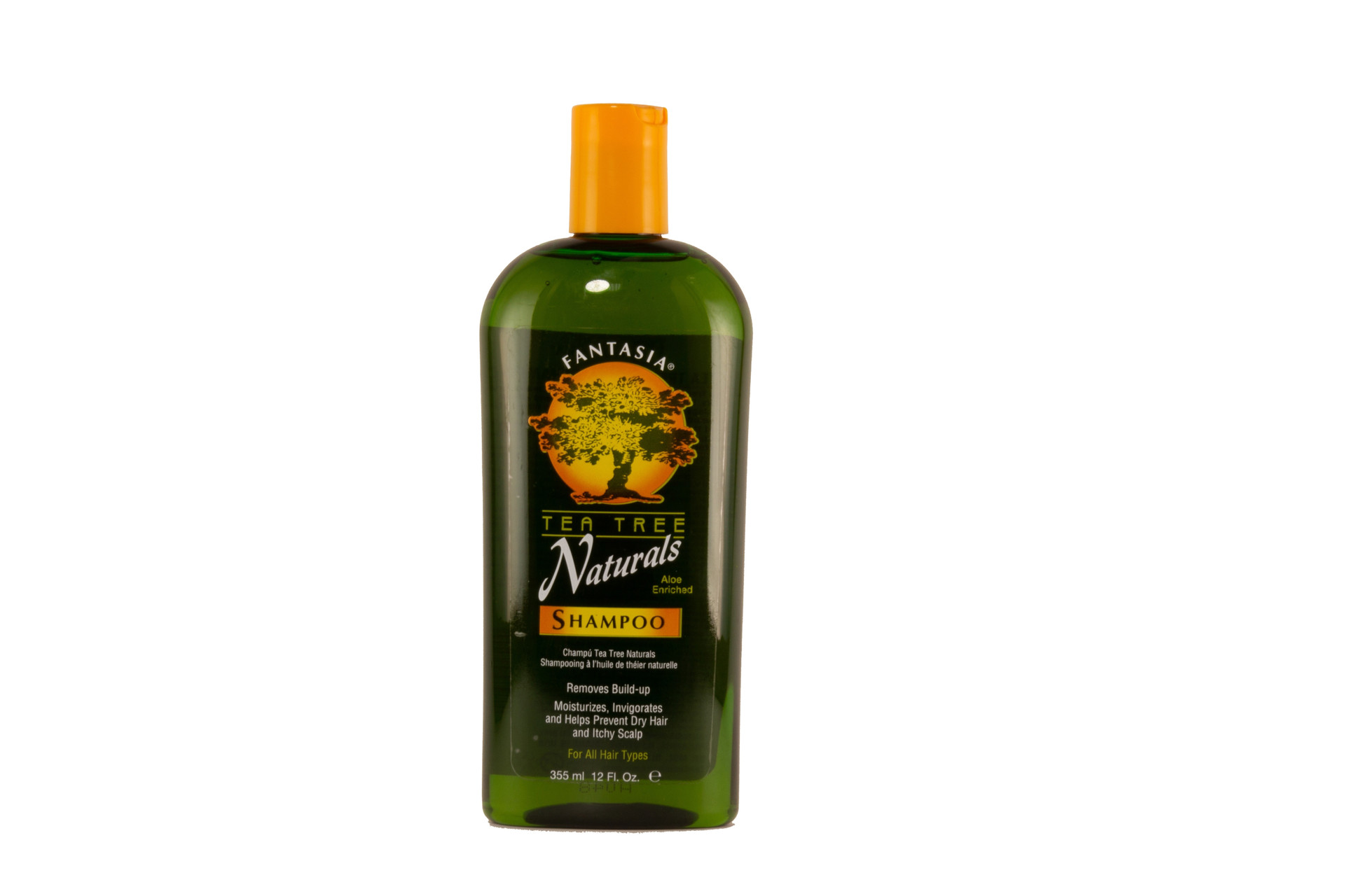 FANTASIA TEA TREE NATURALS SHAMPOO ALOE ENRICHED 12 OZ
