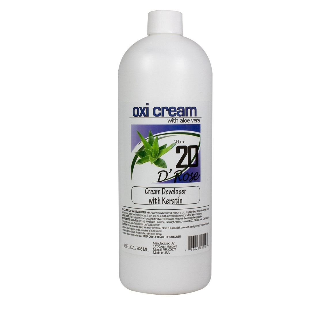 COLOR CAPTURE CREAM DEVELOPEER VOLUME 20 CONDITIONING AND BALANCED WITH ALOE VERA 32 OZ