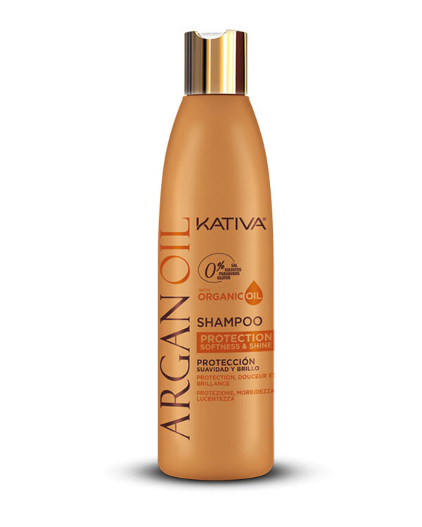 KATIVA CHAMPÚ ARGAN OIL OLIVE PEPTIDES 12 OZ