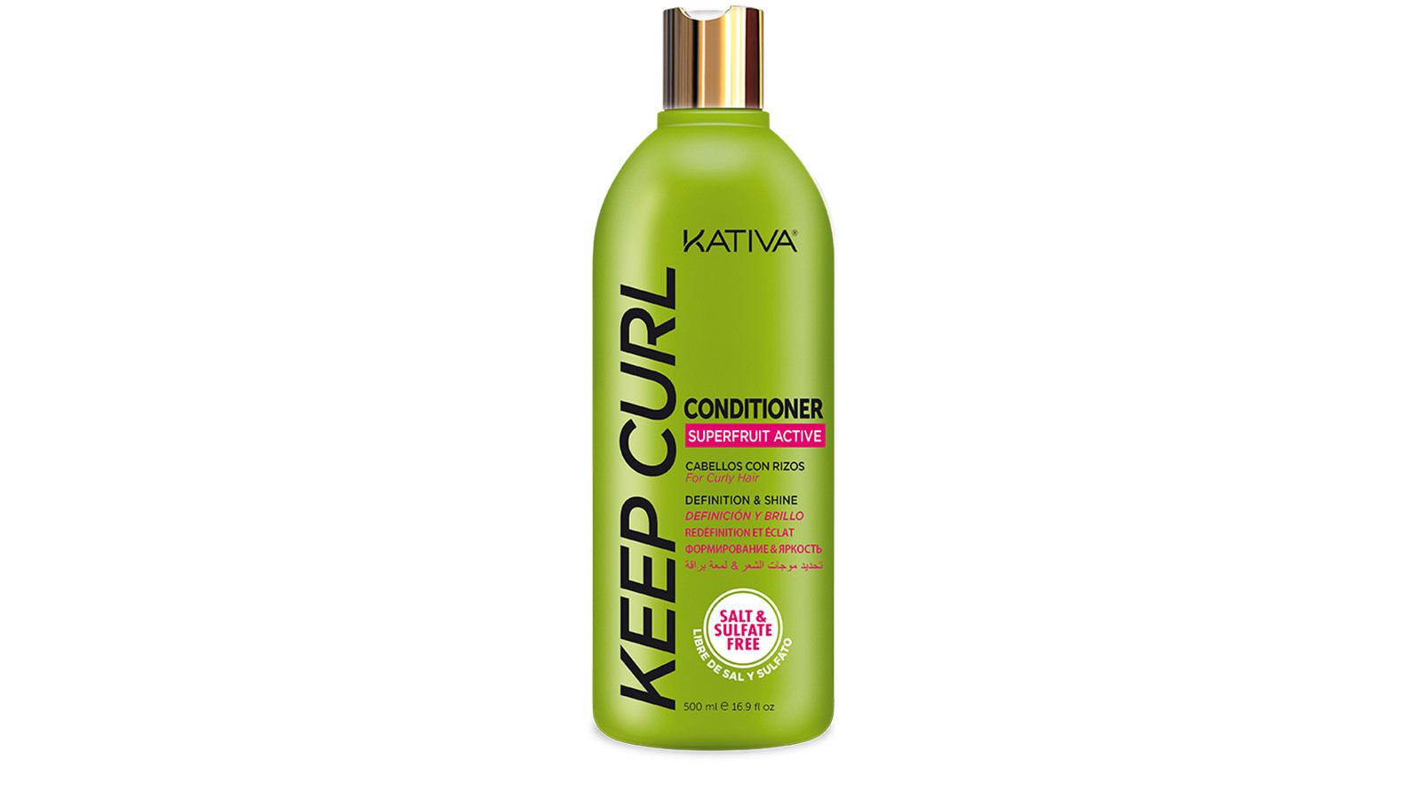 KATIVA KEEP CURL TREATMENT SUPERFRUIT ACTIVE FOR CURLY HAIR 16.9 FL OZ