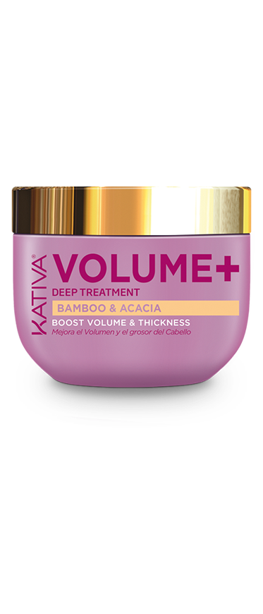 KATIVA VOLUME + DEEP TREATMENT BAMBOO & ACACIA 8.45 OZ