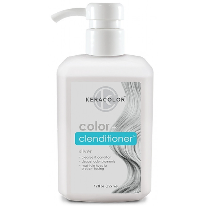 KERACOLOR COLOR+CLENDITIONER SILVER 12 OZ