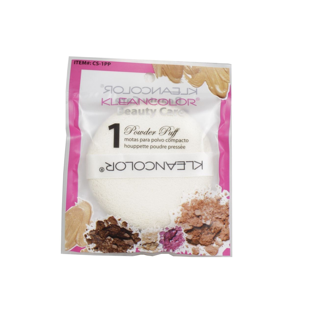 KLEANCOLOR POWDER PUFF #CS1PP