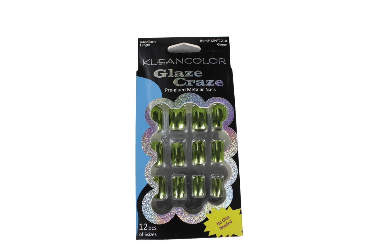 KLEAN TIPS GLAZE GREEN PK12