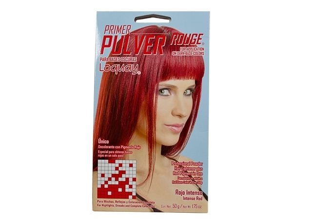 PRIMER PULVER ROUGE DECOLORANTE CON PIGMENTO ROJO 1.75 OZ