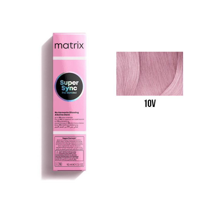 MATRIX COLOR SYNC 10V EXTRA LIGHT BLONDE VIOLET 2 OZ