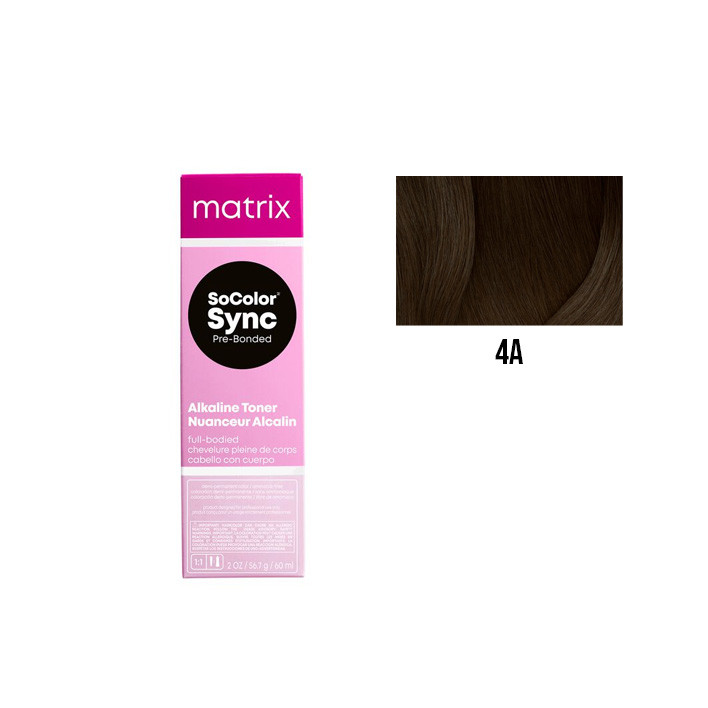 MATRIX COLOR SYNC ALKLN ASH 4A 2 OZ