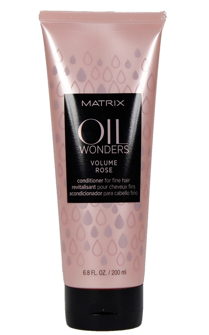 MATRIX OIL WONDERS VOLUME ROSE CONDITIONER FOR FINE HAIR 200 ML