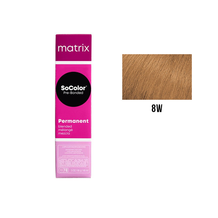 SOCOLOR BLENDED COLLECTION 8W MEDIUM BLONDE WARM 3 OZ