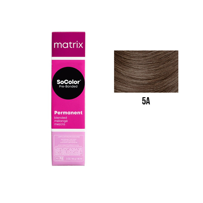 SOCOLOR BLENDED COLLECTION 5A MEDIUM BROWN ASH 3 OZ
