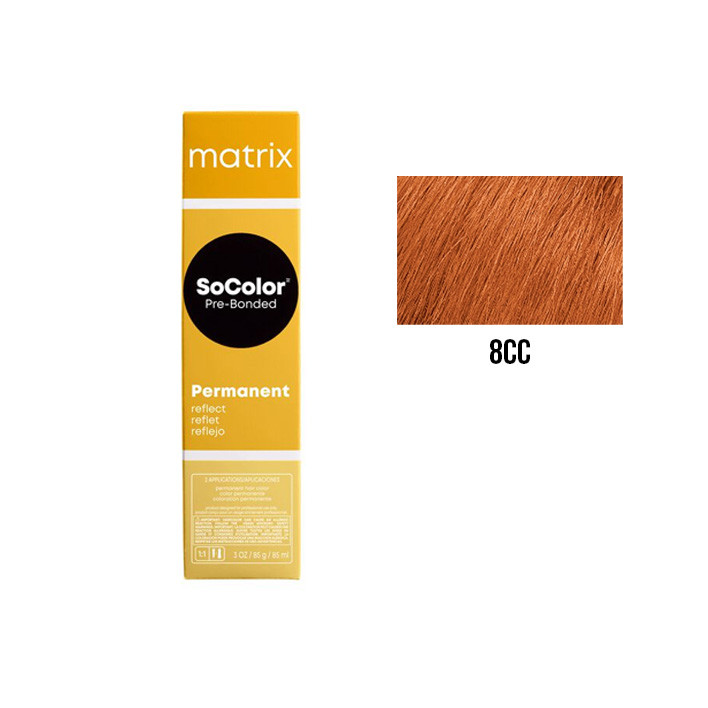 SOCOLOR REFLECT COLLECTION 8CC MEDIUM BLONDE COPPER COPPER 3 OZ