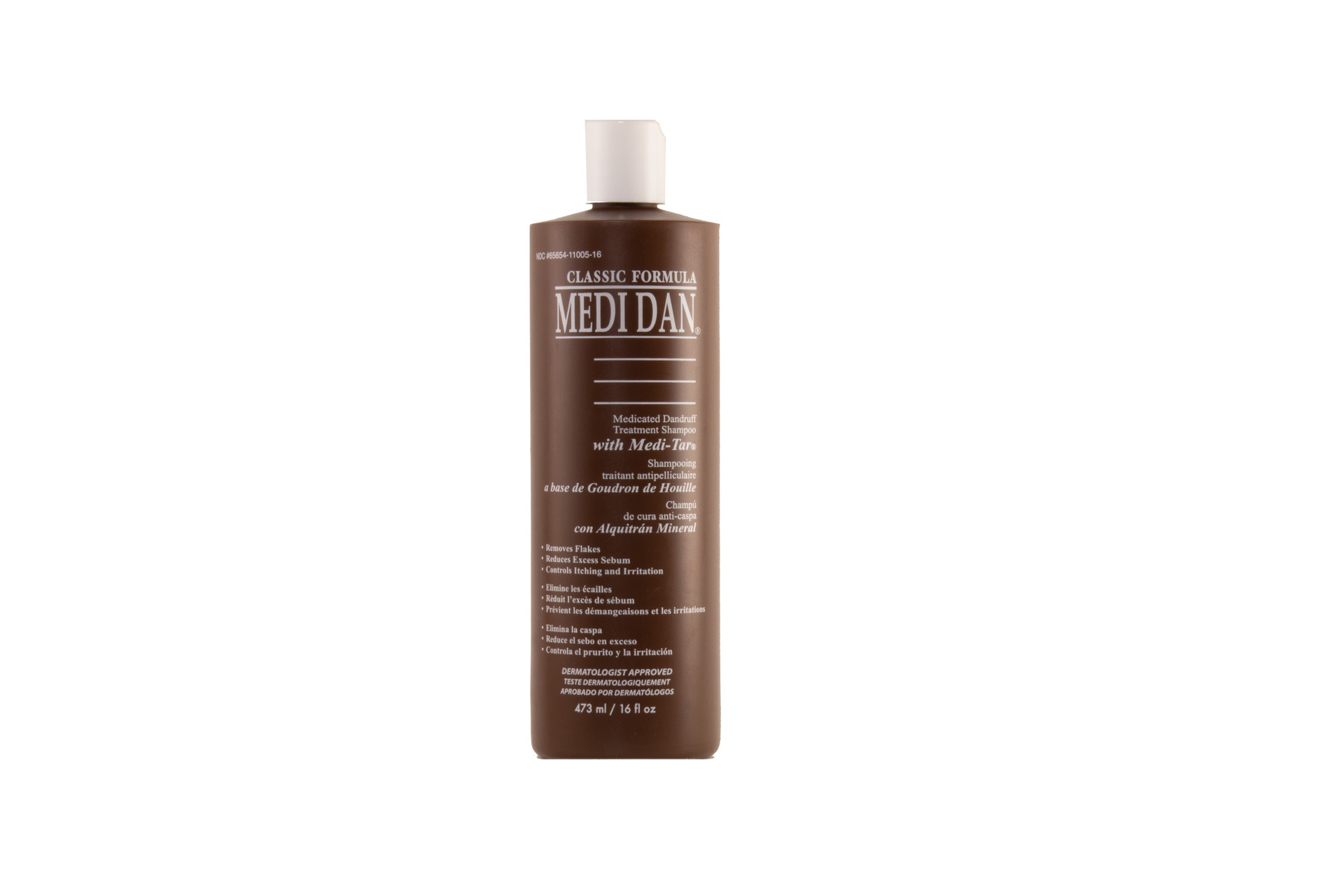 MEDI-DAN SHAMP.REG 16 OZ