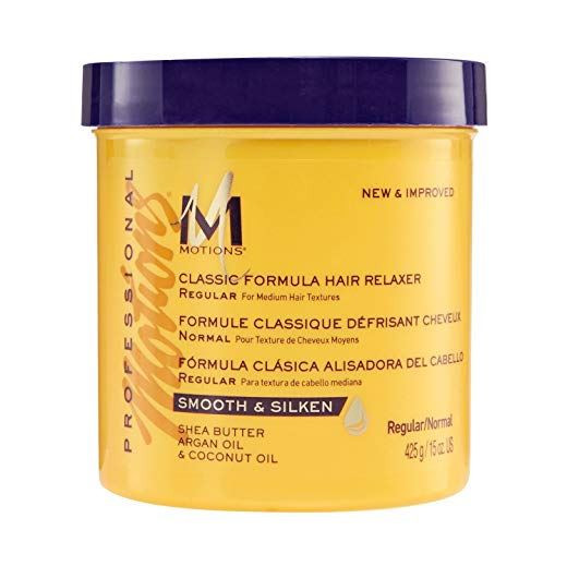 SMART PERM RELAXER SYSTEM NO-LYE ANTI-BREAKAGE REGULAR VITAMIN-RISH OLIVE OIL CONDITIONING & MOISTURIZING 15 OZ