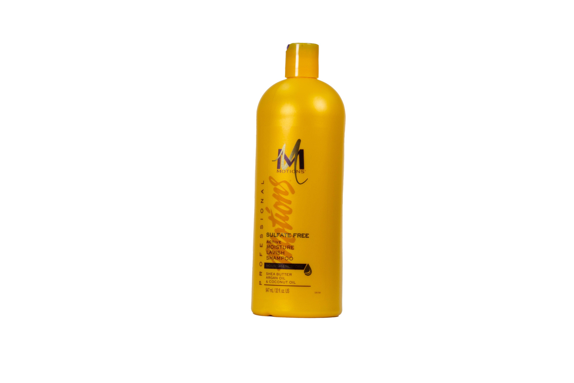 MOTIONS PROFFESSIONAL ACTIVE MOISTURE LAVISH SHAMPOO SHEA BUTTER ARGAN OIL & COCONUT OIL 32 OZ